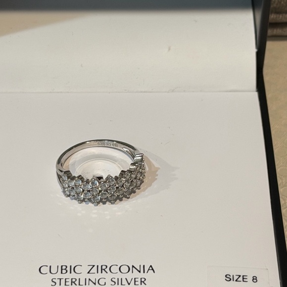 Giani Bernini Sterling Silver Cubic Zirconia Ring - Picture 3 of 4